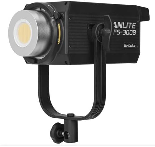 Miniatura 4 de Nanlite Foco de estudio bicolor FS-300B, 2700K-6500K, Bluetooth, 2.4G, montaje Bowens