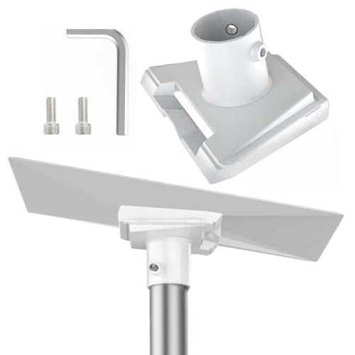 Gen 3 Pipe Adapter, Pole Mount, for Gen 3 Standard Dish, Gen3 & V3 Standard Dish Mounting Plate V3 Mounting Kit Roof Mount