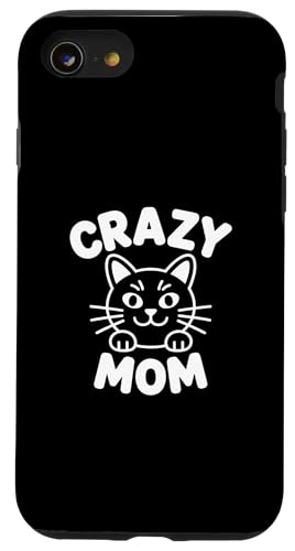 Crazy Cat Mom �X�}�z�P�[�X iPhone SE (2020) / 7 / 8 �p