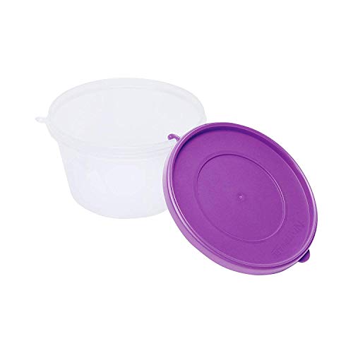 Image of Cutting EDGE Nesterware 750ml Stackable Food Container (Set of 6, Purple)