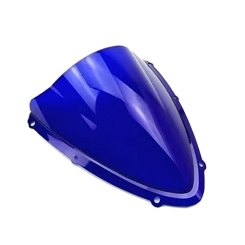 Pare-Brise Moto GSXR 600 750 Anti Turbulences Bulle Bleue 2008-2010
