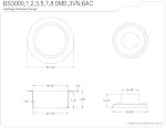 KINGSTON BRASS BS3002 Fabriqué pour égaliser la plaque d'élimination des ordures, 4-1/2", poli Brass
