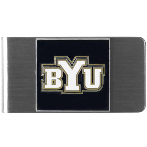 NCAA Siskiyou Sports Mens BYU Cougars Steel Money Clip One Size Team Color