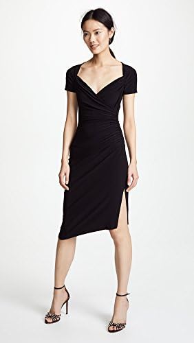 Amazon.com: Norma Kamali Women's Sweetheart Side Drape Dress, Black, XS :  Clothing, Shoes u0026 Jewelry
