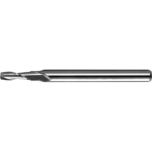 Fraise en carbure KYOCERA 1610 de géométrie carrée pour micro-usinage rigide