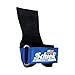 Schiek Sports Model 1907 Platinum Edition Ultimate Grips - 3 in 1 Weight Lifting Straps Wrist Wraps and Grip Pads - Secure Non Slip Control and Comfort for Strength Training (Blue, Large)