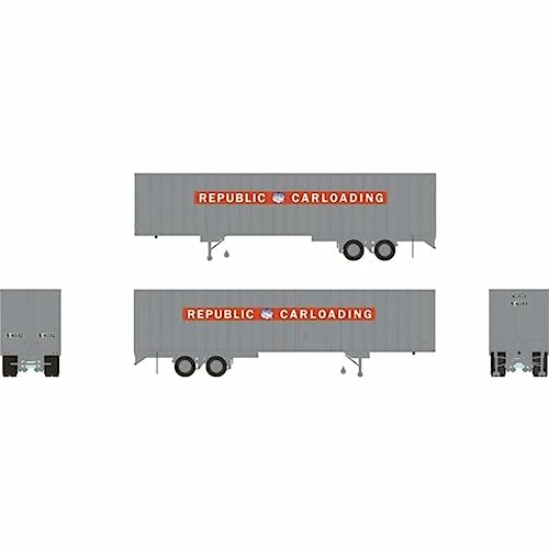 Rapido Trains 403031 HO 40' Fruehauf EX-Post V-Van Trailer-RPBLC CRLD 1