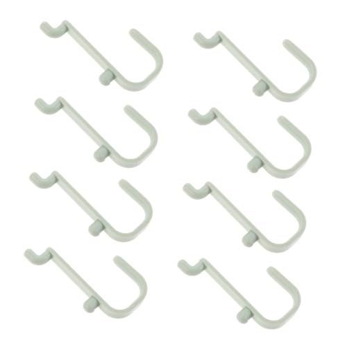 FUNOMOCYA 20pièces Crochets Rangement Panneau Perforé Plastique Crochets Suspension Muraux Pratiques Et Solides Pour Cuisine Et Maison Accessoires Pegboard Multifonctions Pour Organisation