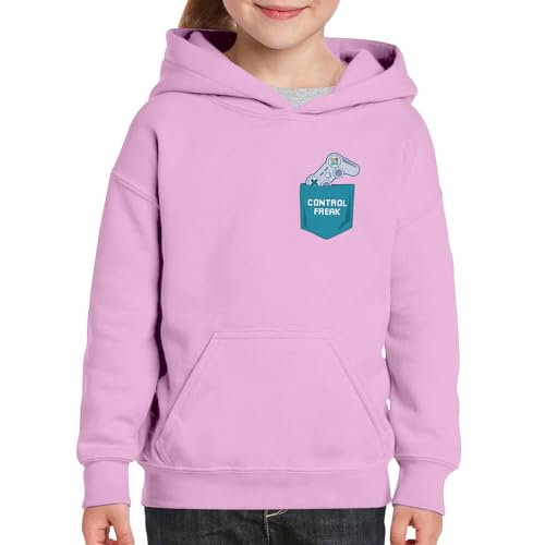 Sweat à capuche enfant Control Freak de qualité premium avec motif manette