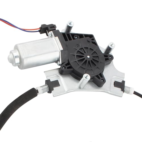 Image of BOXI 748-617 Rear Driver Side Power Window Regulator with Motor Fits for Ford Escape 2001-2007 for Mercury Mariner 2005-2007 / Silvery / 6L8Z7827001BA