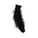 Zucker Feather Products Loose Turkey Flats Dyed Feathers, 4-6", Black