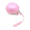 CASEMATIX Pink Carry Case Compatible with Tamagotchi Pix Camera Interactive Virtual Pet, Includes Case Only with Wrist Strap and Carabiner