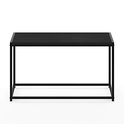 Table basse Furinno Camnus finition bois Americano et design géométrique - 7