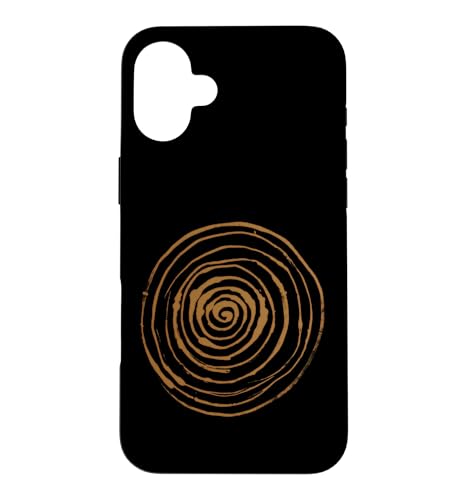 Grunge Spiral Abstract Nature Vintage y2k Earthy Bleach �X�}�z�P�[�X iPhone 16 Plus �p