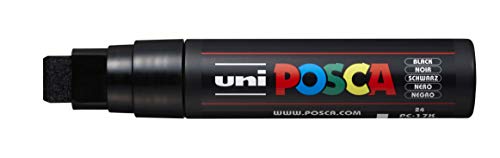 Caneta Marcador, Uni-Ball, Posca, PC-17K, Preta, 1 Unidade