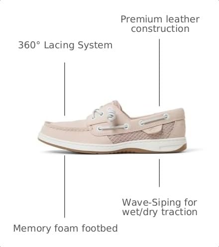 Image of Sperry Women's Rosefish Leather Boat Shoe