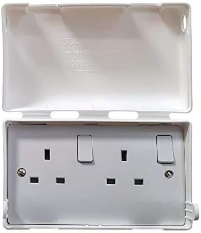 BabySecurity Electric Plug Socket Cover (4 Pack, Double) Prevents Tampering Accidents, Ideal for Home School and Nurseries - Image 2
