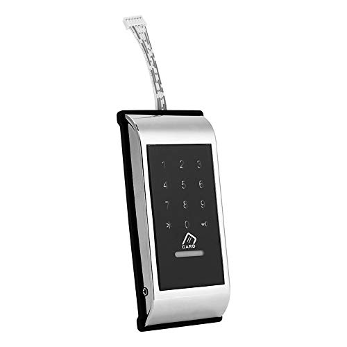 Keyless Touch-Schloss, Tastatursperre, elektronisch, für Sicherheitsschrank, Zinklegierung, für Büro oder Zuhause, mit Zubehör, 11,5°x°5,35°cm