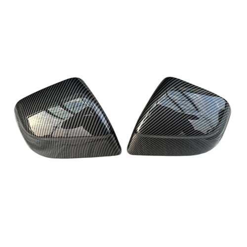 Couverture rétroviseur voiture style carbone pour vos trajets en Tesla