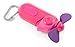 O2COOL Sport Carabiner Misting Fan, Raspberry