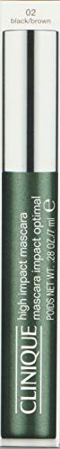 Clinique Máscara iluminadora High Impact Black/Brown, 7 ml (el embalaje exterior puede variar)