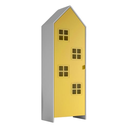 Armoire Enfant Maison Casami Bruges 171cm Jaune