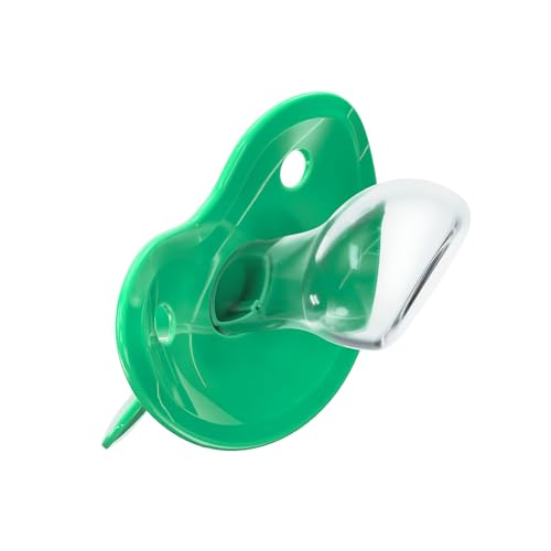 Image of Pacifier Addict - Fixx - Jumbo Functional Adult XXL Silicone Pacifier - Size 10 Bright Green
