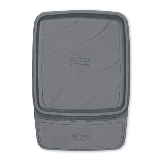Britax Vehicle Seat Protector | Crash Tested + No Slip Grip + Waterproof Easy to Clean + Raised Edges Trap Spills and Debris