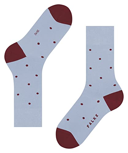 Image of FALKE Men's Dot Socks, Breathable, Crew, Casual or Dress, Polka Dots, 1 Pair