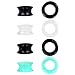 14pcs Camouflage Colors Soft Silicone Ear Skin Tunnels Plugs Expander Gauges2g-3/4"