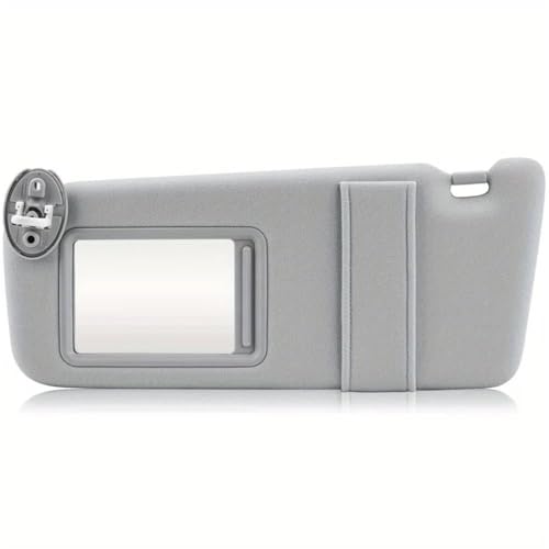 Pare-soleil de rechange conducteur beige pour Toyota Venza avec miroir éclairé