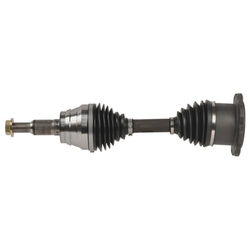 Image of Detroit Axle - 2pc Front CV Axles for 2011-2019 Chevy Silverado 2500HD | 3500HD GMC Sierra 2500HD 3500HD 2011-2018 Silverado 2500, CV Axle Shafts 2012 2013 2014 2015 2016 2017 Replacement 8 Lug