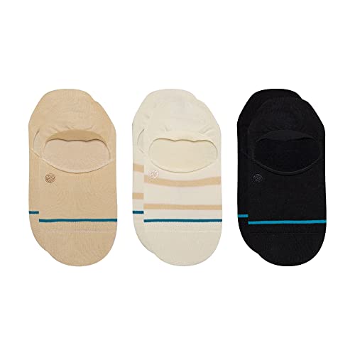 Image of Stance Ladies Necessity 3 Pack No Show Neutral Socks Multi S