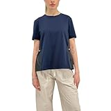 herno bambina  Herno t-Shirt Blu Donna, con taffetà 100% Cotone Blu 46