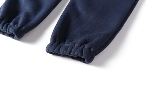 Image of Mud Kingdom Girls Boys Drawstring Sweatpants Solid Colors Elastic Waist Slant Pockets 2-10 Years