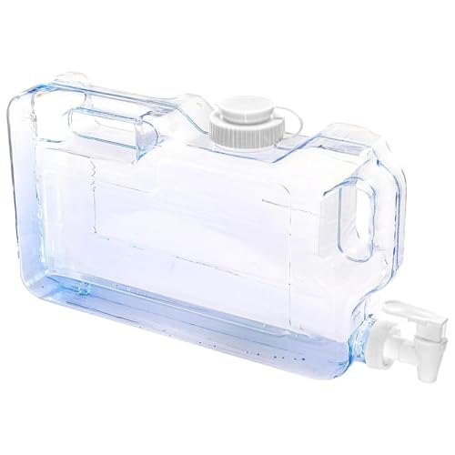 La mejor comparación de Contenedor de agua cuadrado los preferidos por los clientes. 45 CurcKua Tanque de Agua con Grifo, contenedor de Agua 4 l con Tapa y asa, Gran Capacidad para almacenar líquidos, Ideal para el hogar, Camping, Picnic, Senderismo y Viajes....