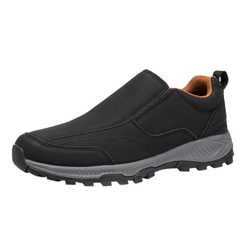 Zapatillas de senderismo para hombre, impermeables, transpirables, para exteriores, pies anchos, antideslizantes, anchas, anchas, para senderismo, montañas, trailrunning, caminar, zapatillas