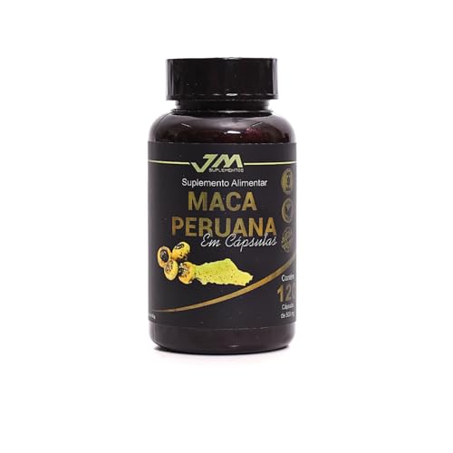 Maca Peruana Original 120 Capsulas JMSuplementos