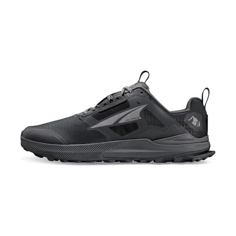 ALTRA Men's Lone Peak 8 Trail Running Shoe, Black/Gray, 13 Cover