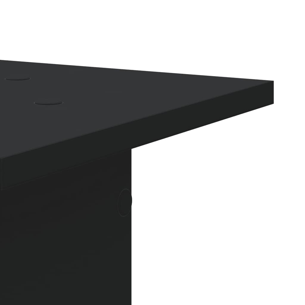 Supporti Altoparlanti 2 pz Neri 30x30x95cm in Legno Multistrato,Dispositivi elettronici,o,Accessori o,Accessori per Altoparlante,Supporti per Altoparlanti,18.1 kg -852673