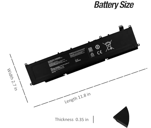 Image of WeFly RC30-0370 Laptop Battery for Razer Blade RZ09-0370AE23-R3U1 RZ09-0370BEA3-R3U1 RZ09-0427EE23-R3U1 RZ09-0370CEA3-R3U1 RZ09-0427NEA3-R3U1 RZ09-0427PEA3-R3U1 Series RZ09-0370 RZ09-0427 Battery