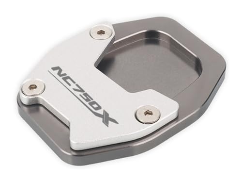 Plaque béquille moto NC750X 2021-2023 extension usinée CNC haute précision