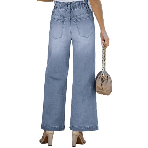 Pantalon mi-hauteur en denim imprimé cœur style original jean baril boyfriend