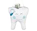 Lillian Rose Tooth Pillow, Blue Cap, 6.5" x 7.5"