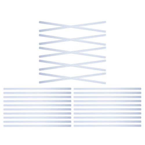 Shineofi 1172181JZQ 30Pcs Binding Bars Slide Grip Binding Bars School Report Cover Clear A4 Spine Bars Document Binder Bars thumb #4