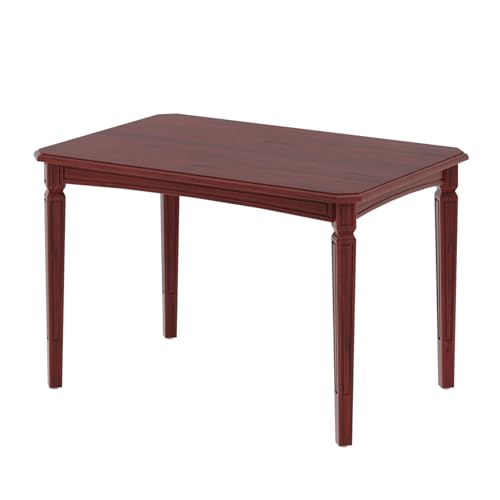 Image of Wakefit Kumen 4 Seater Teak Wood Dining Table