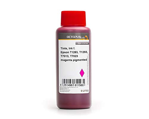 Encre Epson T1283 T1293 Magenta Octopus fini les buses bouchées