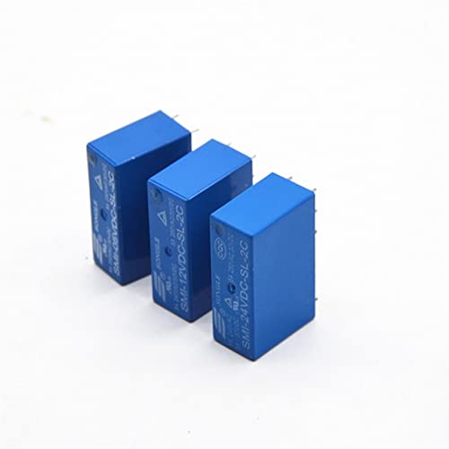 Relé de potencia SMI-12VDC-SL-2C para proyectos de domótica y placas de circuito 2