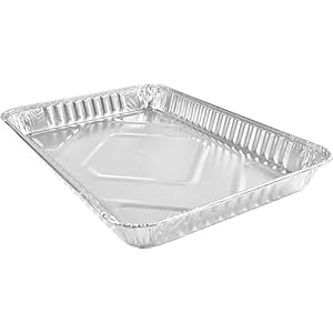 Hfa Hfa30940 Aluminum Cake Pan 1/4-Sheet 12 13/16 X 8 13/16 X 1 1/4 100/Carton