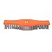 Oreilet Floor Scrub Brush Head, Indoor Outdoor Scrub Broom Head with Hard Nylon, Easy Installation, for Deck, Industrial Kitchens, Floor, Garage